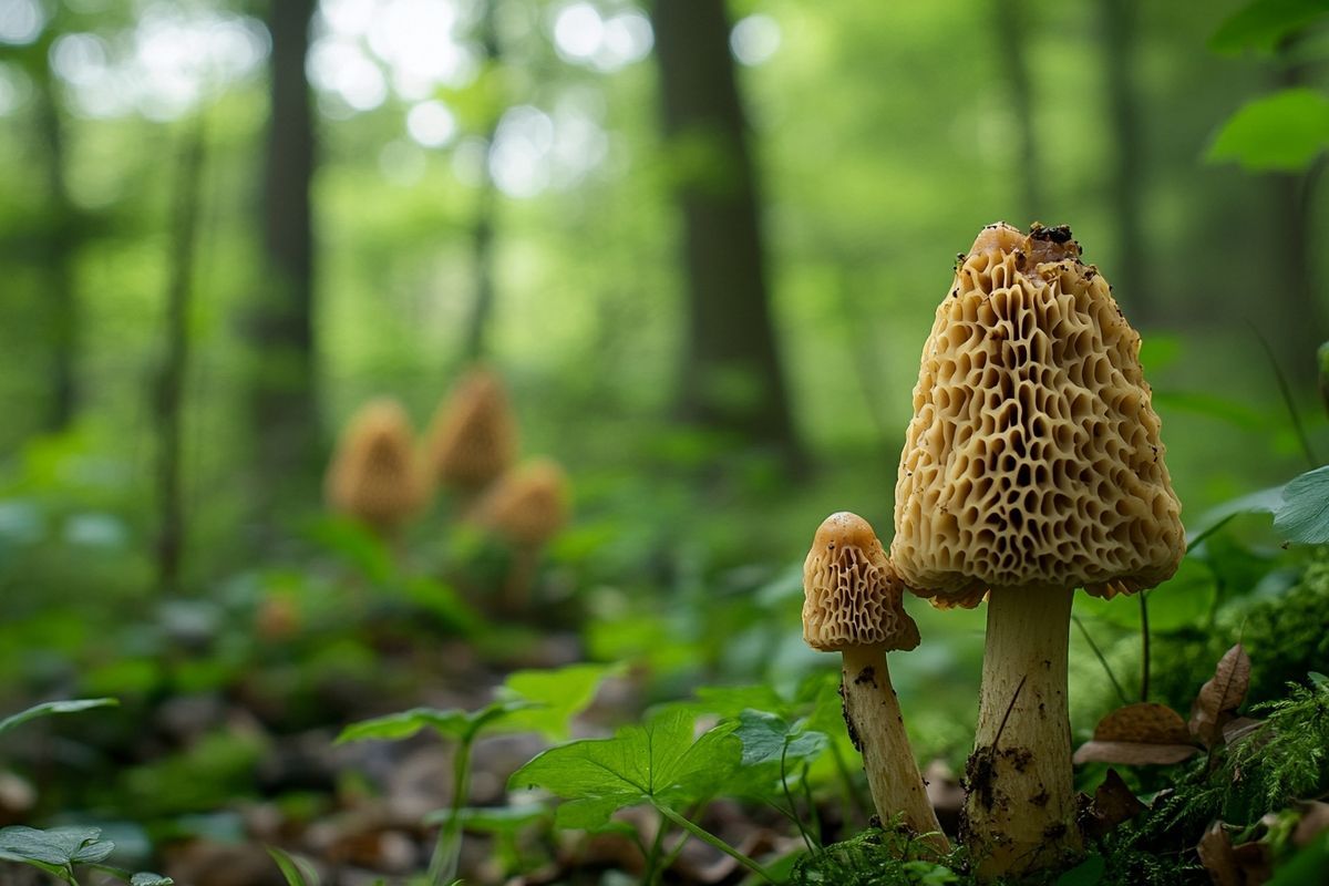 Les périodes idéales pour la cueillette des morilles