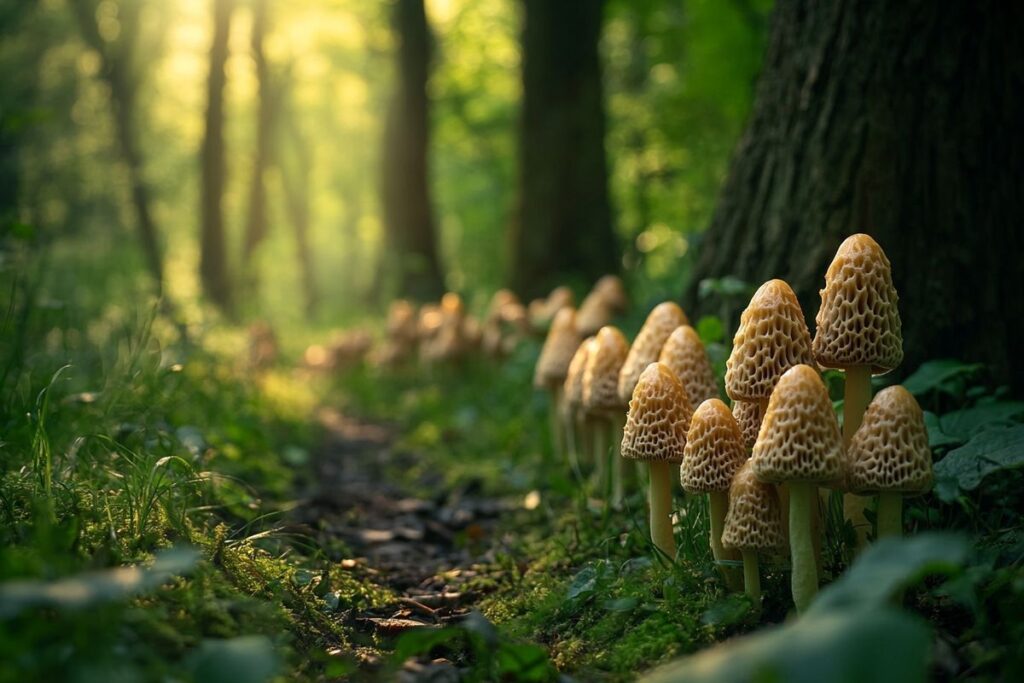 Où trouver des Morilles : guide des meilleurs spots de cueillette