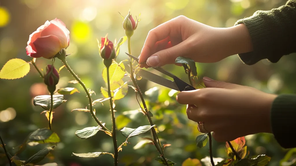 boutures de rosiers